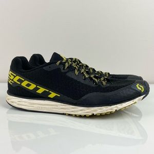 Scott Women’s Palani RC Aero Foam Black & Yellow Athletic Running Shoes Size 9.0